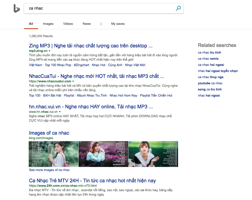 Bing Search
