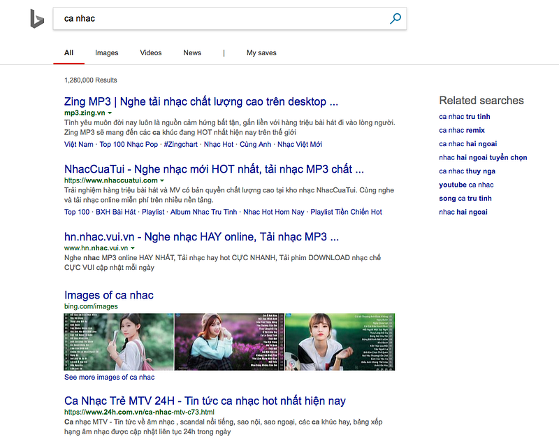 Bing Search