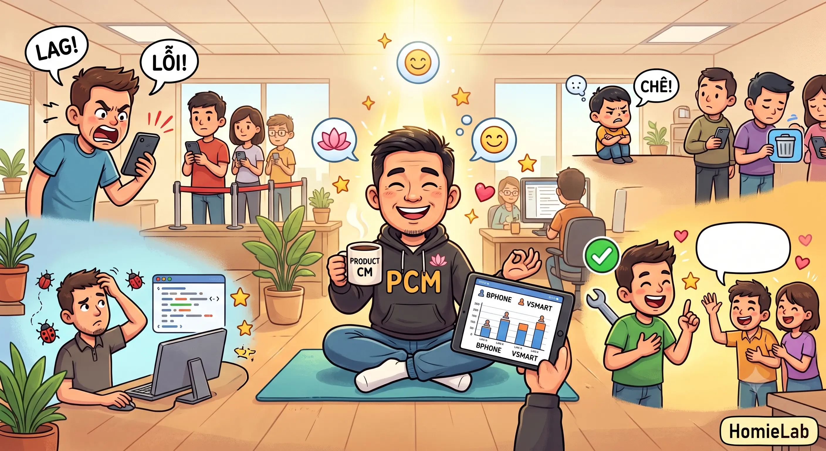 Kinh nghiệm làm sản phẩm mobile của tui