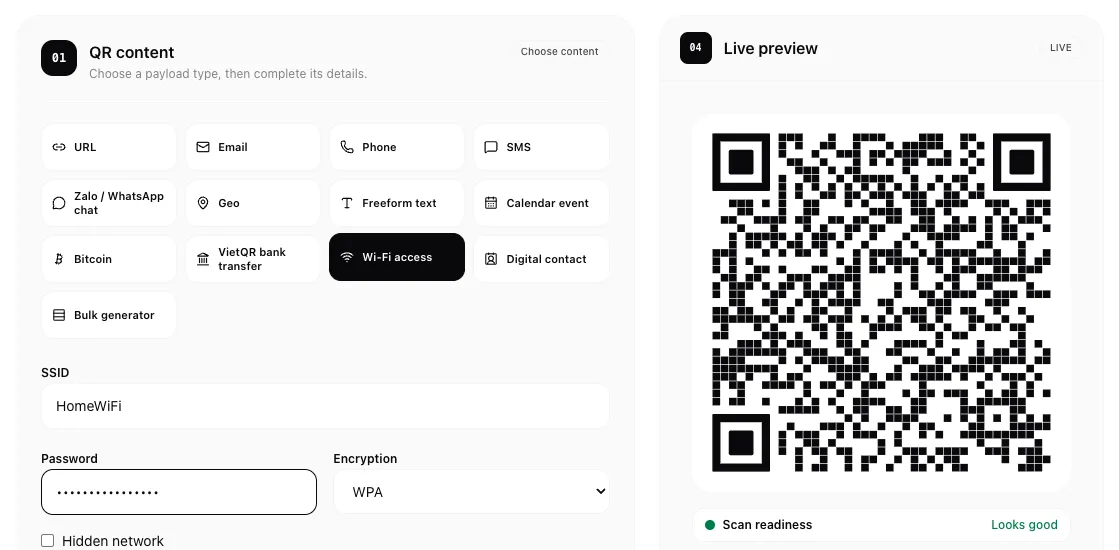 How to share your Wi-Fi with a QR code, without reading the password out loud