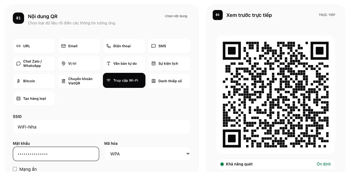 Cách chia sẻ Wi-Fi bằng mã QR, không cần đọc to mật khẩu